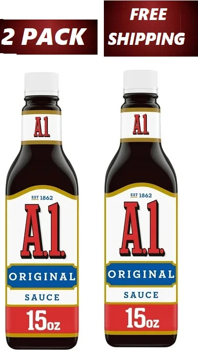 A.1. Original Steak Sauce (15 oz Bottle) 15 Ounce (Pack of 2)