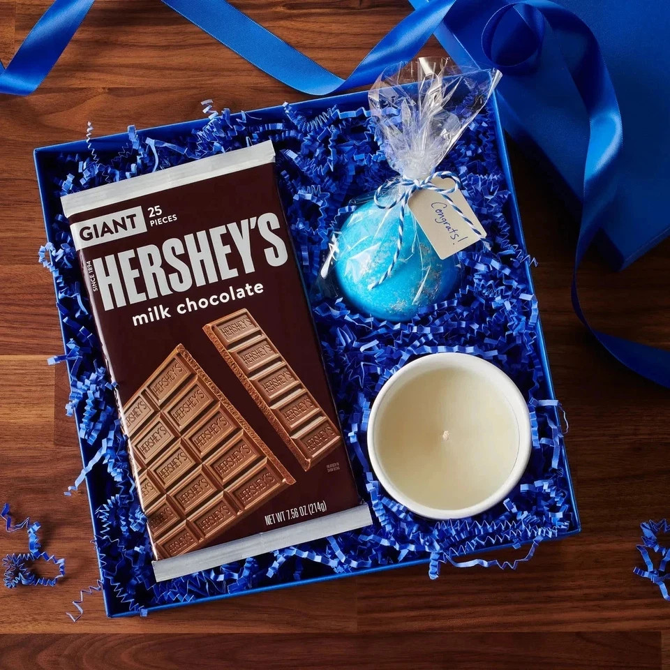 2pack Hershey’s Milk Chocolate Giant Candy, Bar 7.56oz, 25Pieces