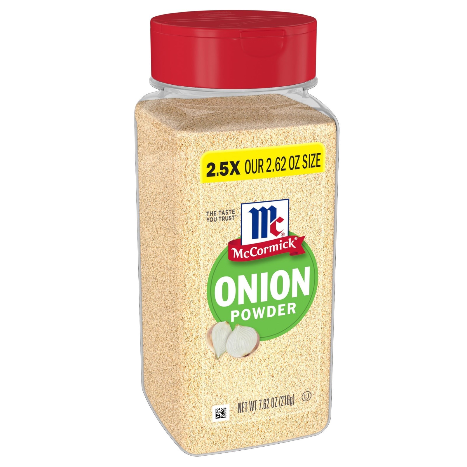McCormick Onion Powder, Non GMO, Made with Fresh, Whole, Onions, 7.62 Ounce
