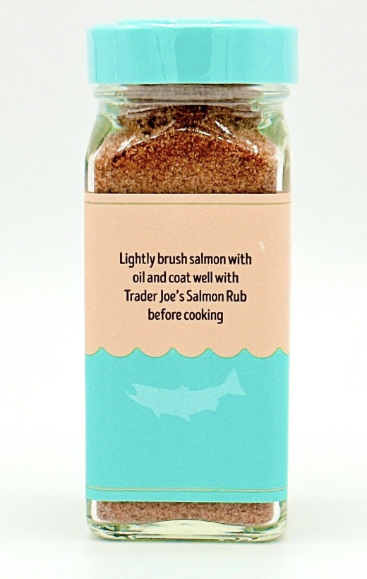 Trader Joe’s Salmon Rub Seasoning Blend 2.6 oz Spice Mix