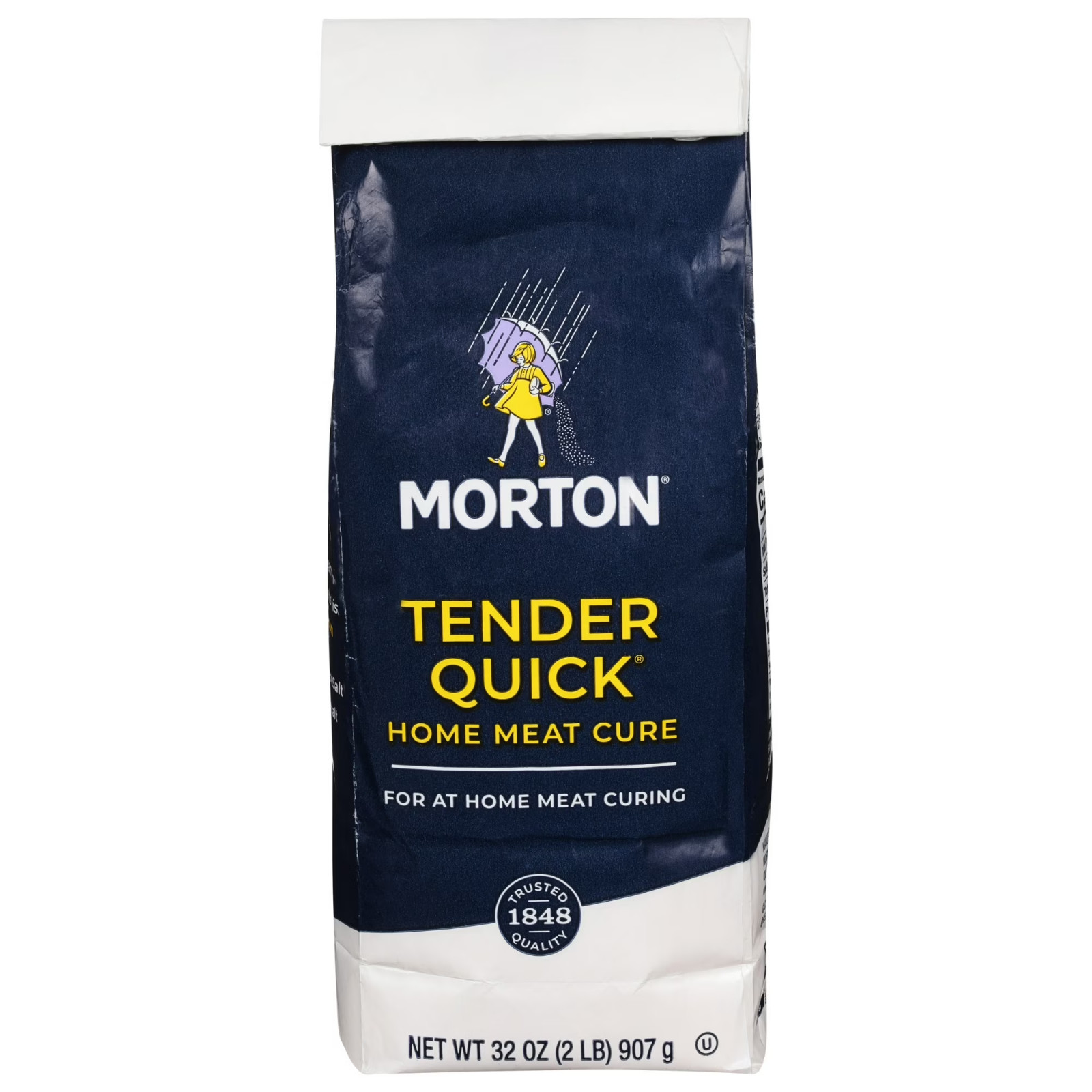 Morton Salt Tender Quick, Home Meat Cure for Meat or Poultry, 2 lb Bag
