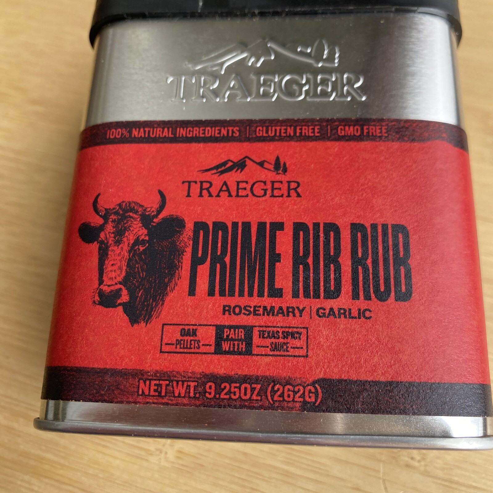 Traeger Rub BBQ Barbeque Seasoning Prime Rib Rub Rosemary New Sealed BB 3/23