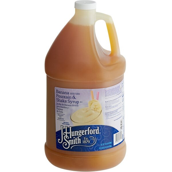 J. Hungerford Smith 1 Gallon Fountain & Milkshake Syrup (Select Flavor Below)