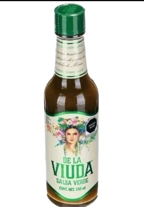 🔥3X De La Viuda Salsa Verde 150mL AUTHENTIC MEXICAN HOT SAUCE TACOS🔥