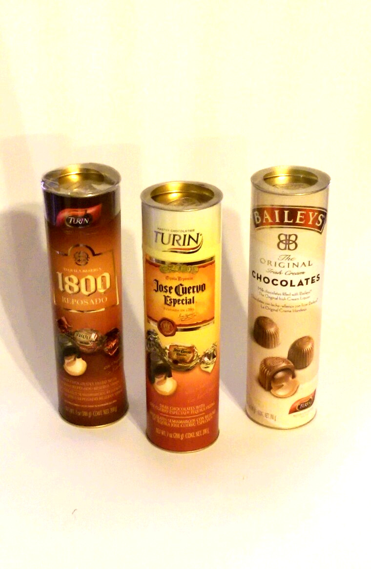 BUNDLE & SAVE on 3 -Turin Chocolates with Baileys, Teq Jose Cuervo, Teq 1800,Etc