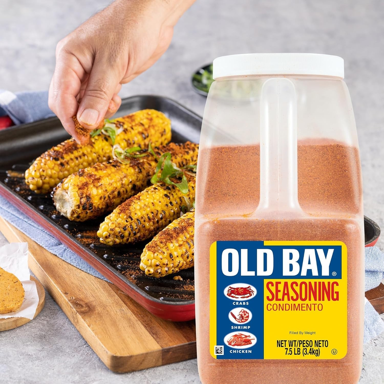 OLD BAY Seasoning, 7.5 lb – All-Purpose Seafood Seasoning~-%