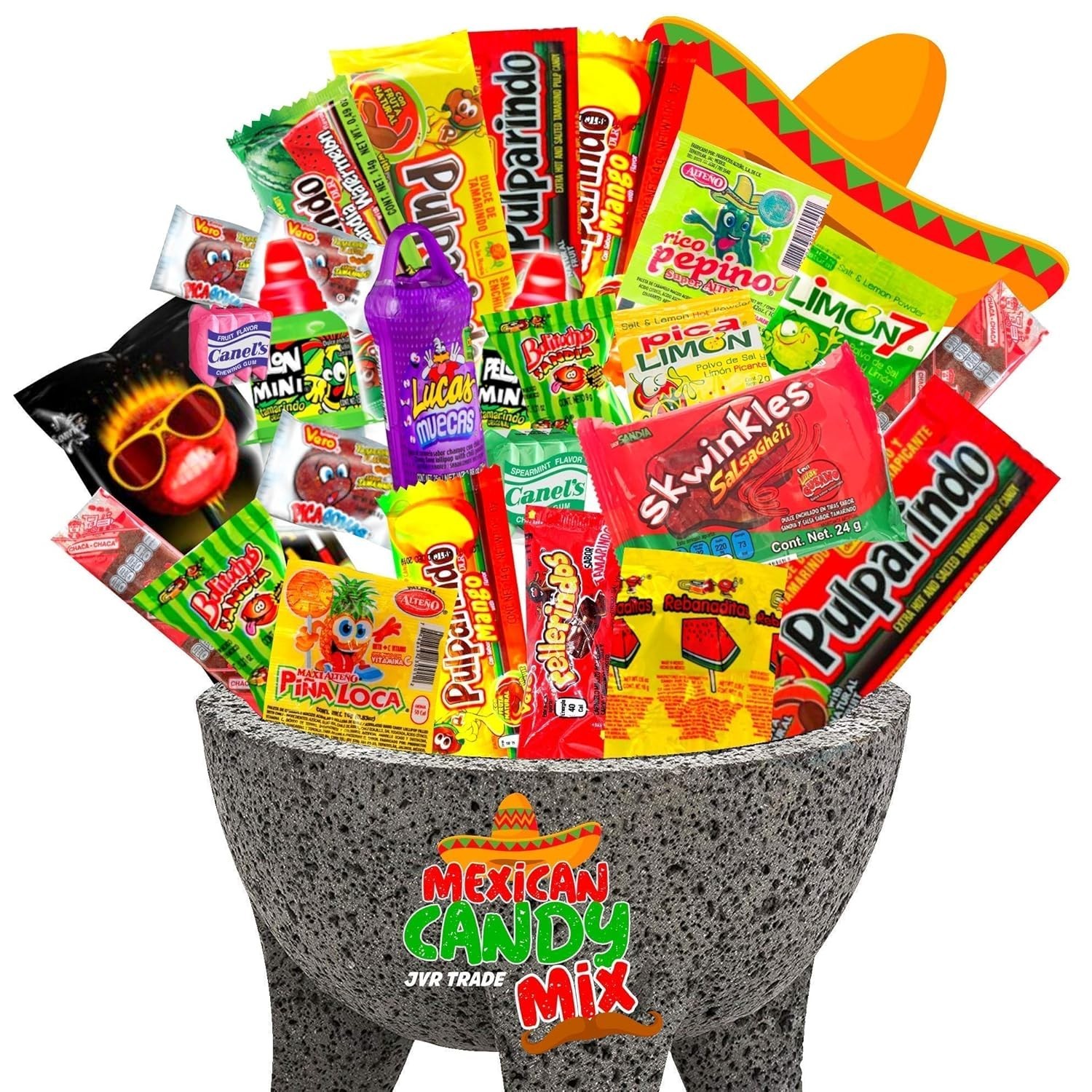 Mexican Candy Mix Assortment Snack 42 Count Dulces Mexicanos Variety Of Best
