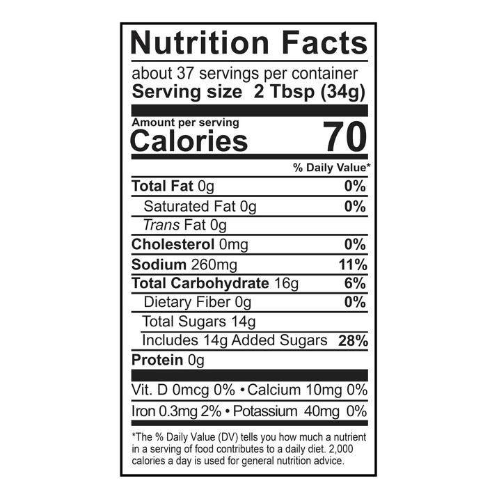 Kinder’s Hickory Brown Sugar BBQ Sauce, 44 oz Squeeze Bottle