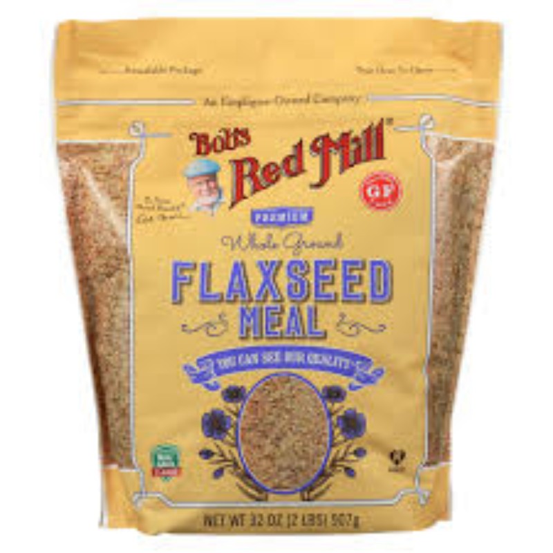 2x Bob’s Red Mill Gluten Free Golden Flaxseed Meal Ground Baking Bundle Lot 32oz