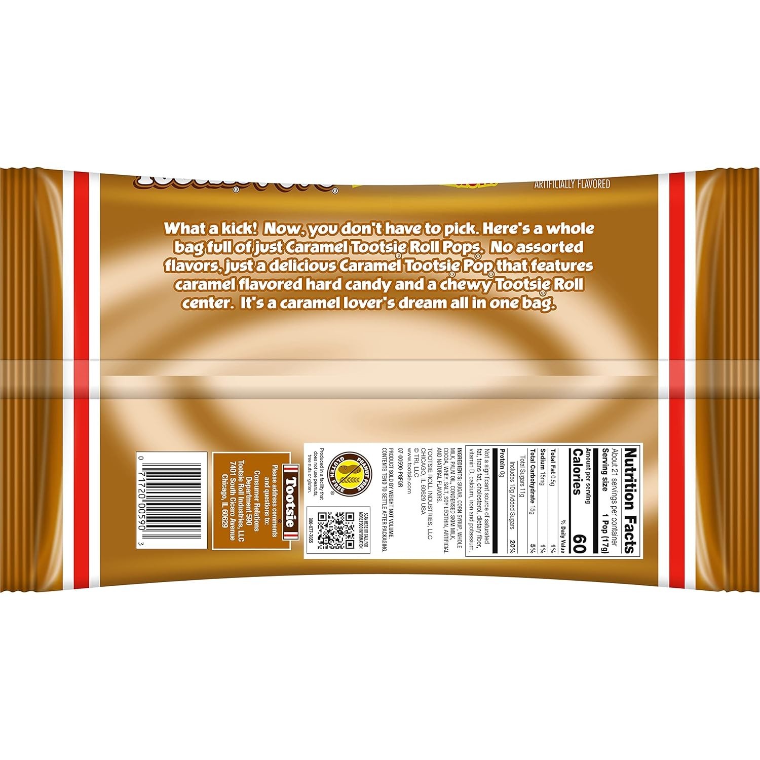 Caramel Lollipops Individually Wrapped Limited Edition 12.6 Ounce Pack