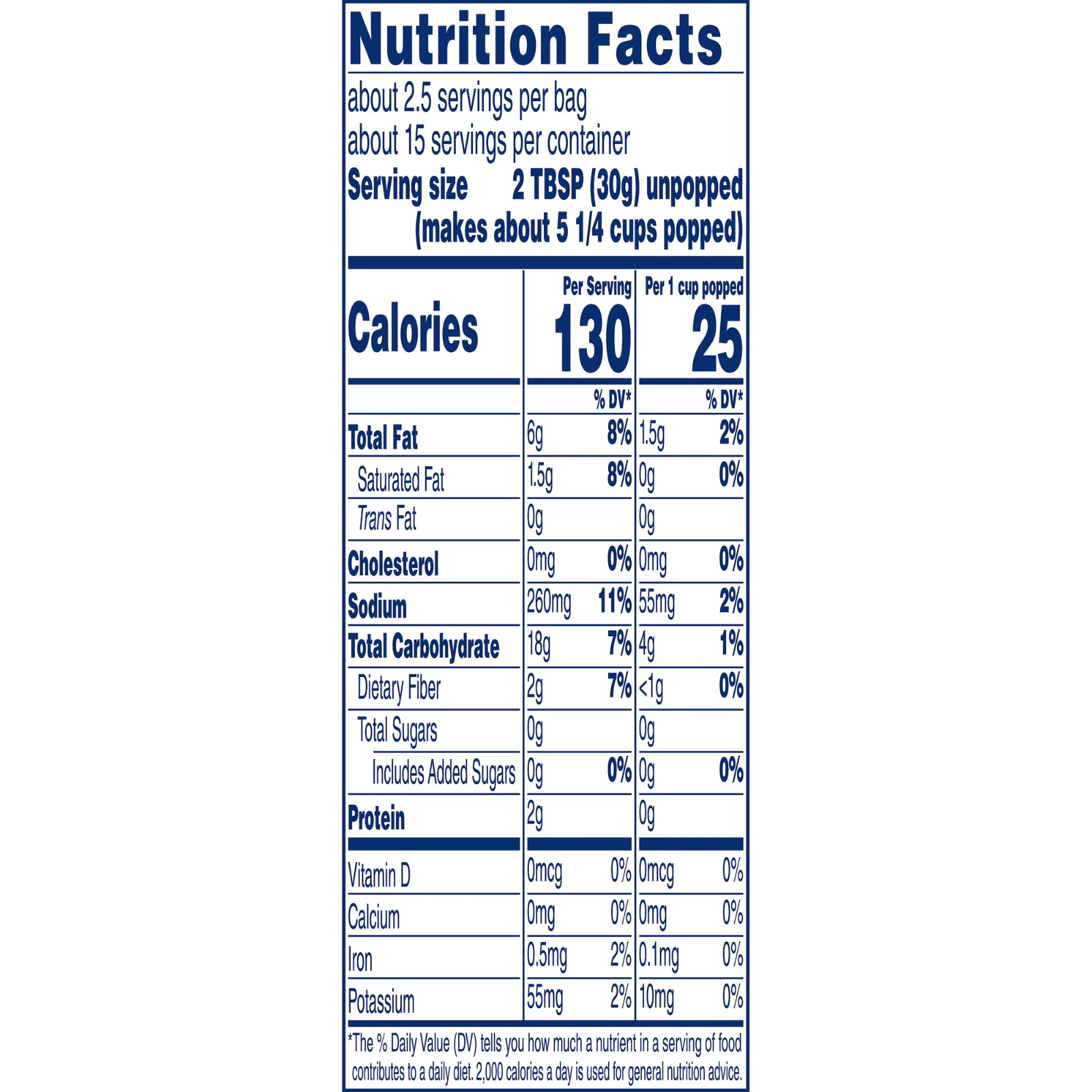 SkinnyPop Gluten-Free Sea Salt Microwave Popcorn, 2.8 oz., 6 Count