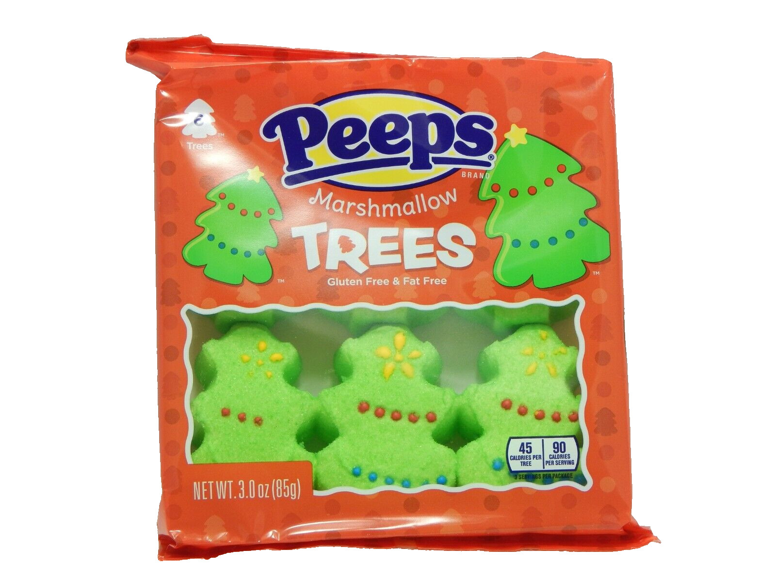 Christmas Peeps 3 Pack Bundle 6 Count Trays Trees Stockings Snowmen FREE S&H