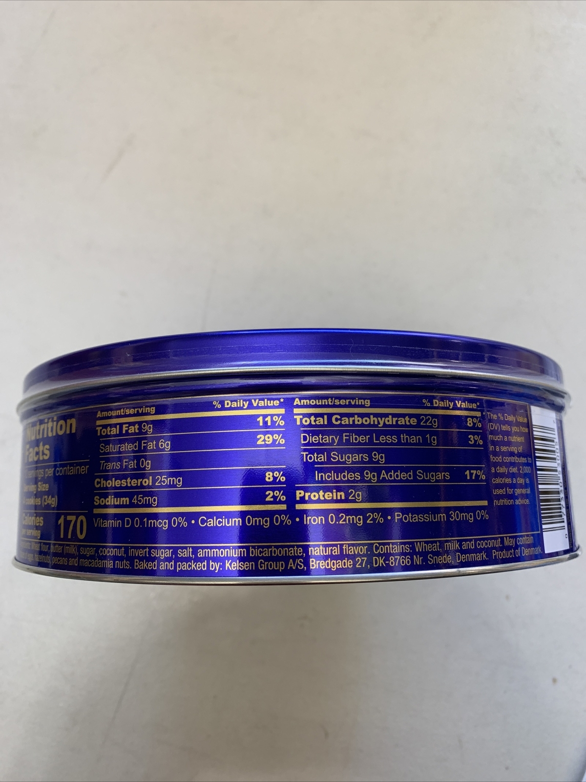 Royal Dansk OFX53005 Danish Butter Cookie – 12oz