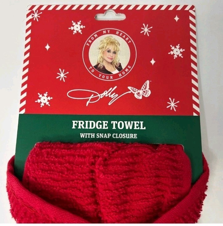 Dolly Parton Christmas 6Pc. kitchen Set Cookie Cutters/Towel/Spatula/ Potholders