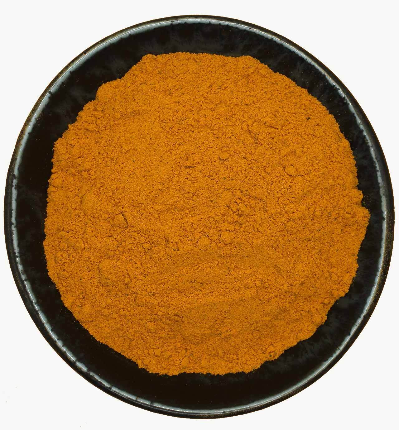Turmeric Powder ground to order with a high curcumin content shipped from Ceylon