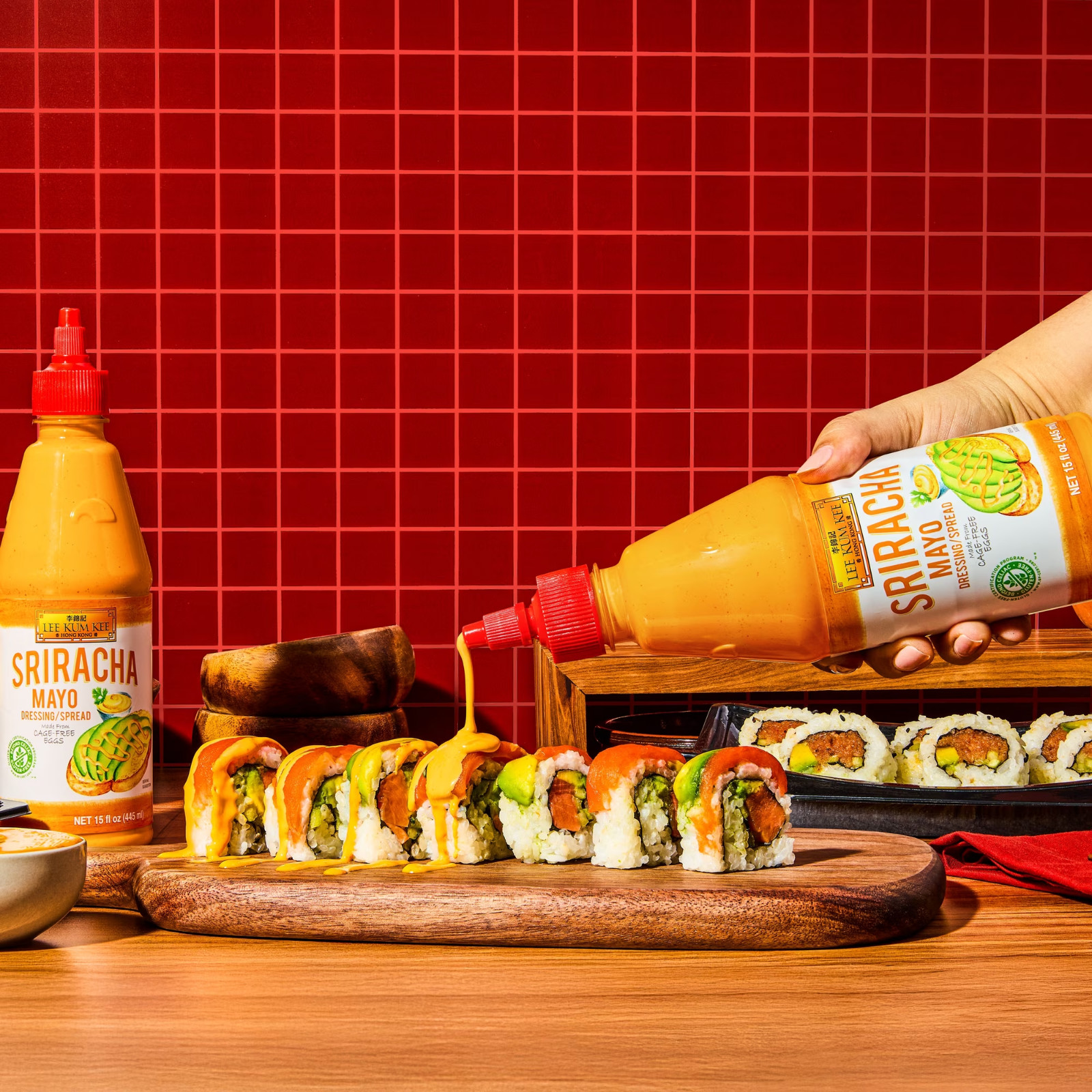 Lee Kum Kee Sriracha Mayo Dressing Spread 15 fl oz. Bottle