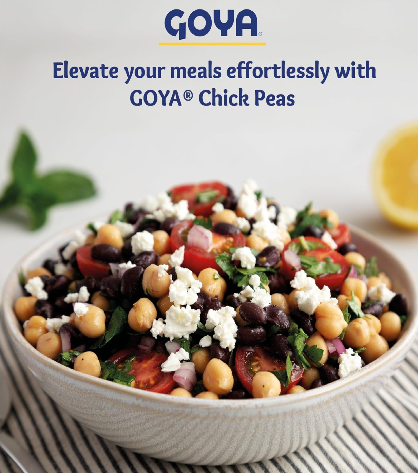 Goya Foods Chick Peas, Garbanzo Beans, 15.5 Ounce (Pack of 8)