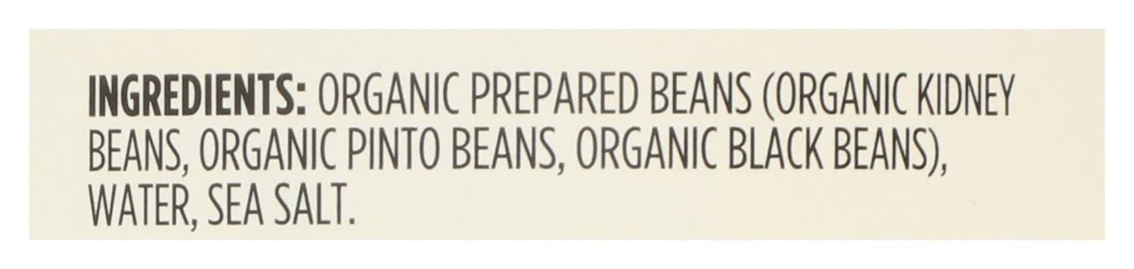 15oz USDA Organic Beans: Kidney, Pinto & Black – Family-Friendly Protein