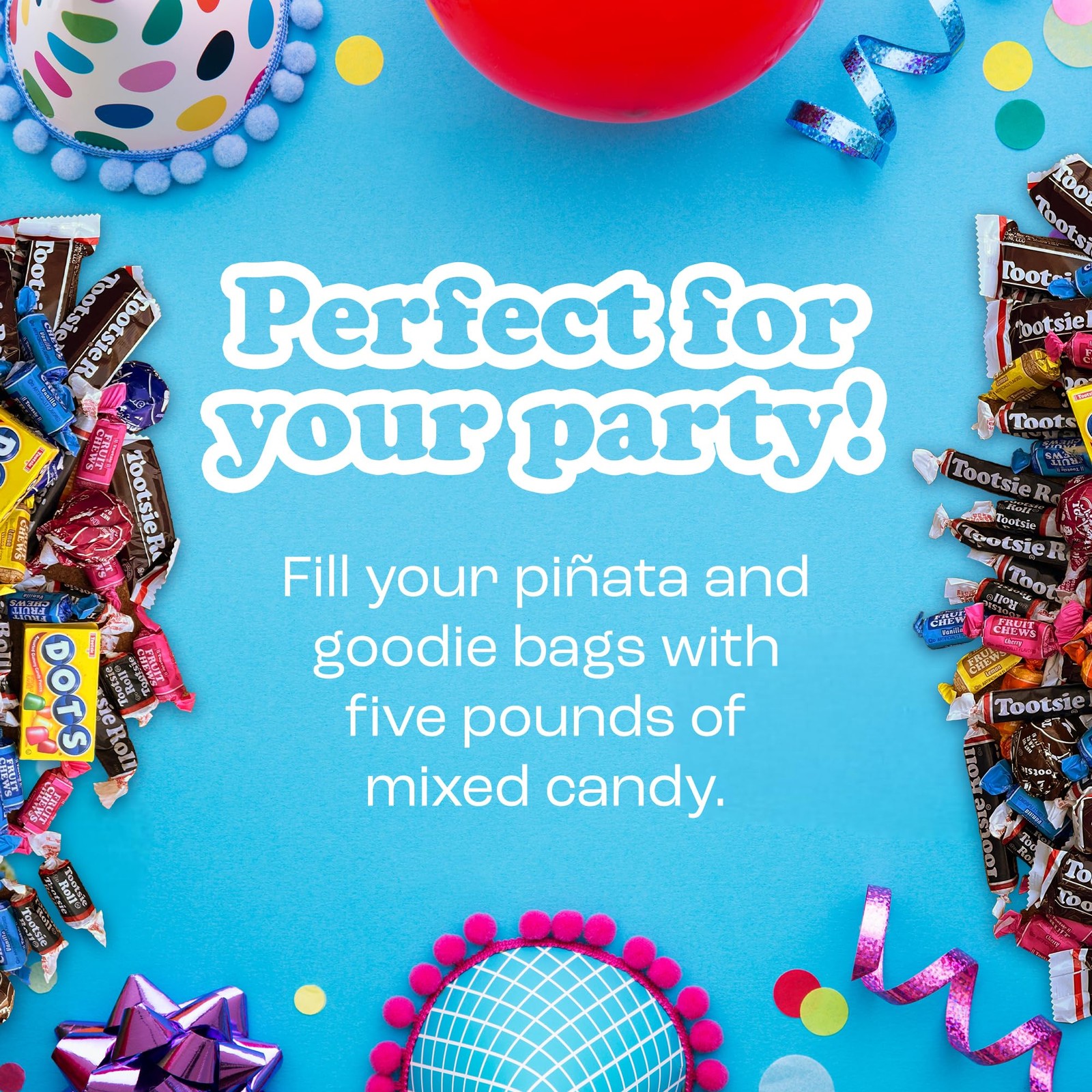 Child’s Play Candy Favorites – Made in USA – 5 Pounds of Individually Wrapped…