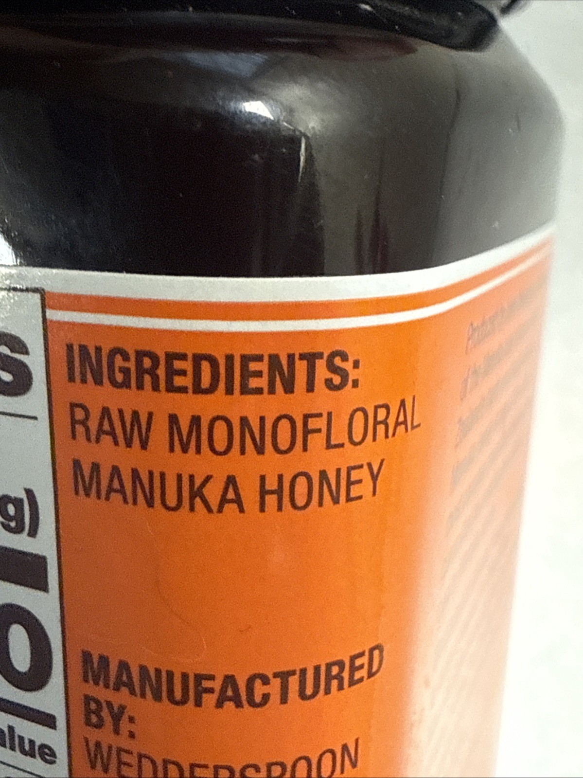 MANUKA HONEY WEDDERSPOON NEW ZEALAND RAW KFACTOR 16 + 1.1lb 500g NEW Sealed