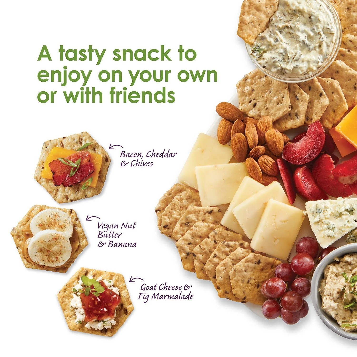 Crunchmaster 5 Seed Multi-Grain Cracker, 10 oz., 2 Each Pack Of 2. Fast Shipping