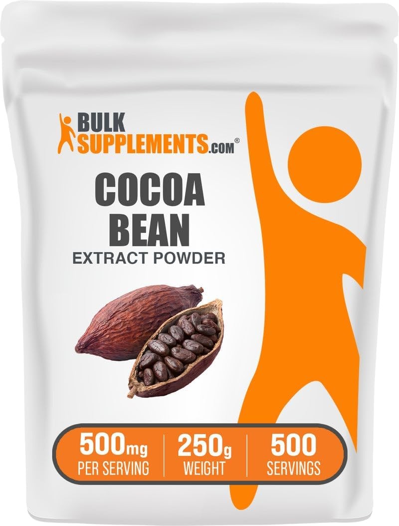 com Cocoa Bean Extract Powder – Cocoa Supplement – Unsweetened, Vegan & Gluten