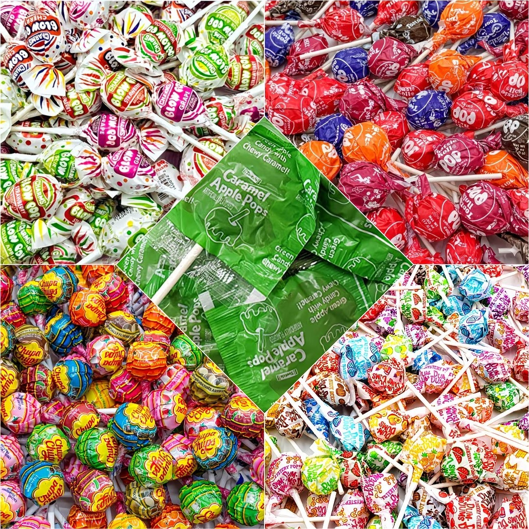 Five Assorted Lollipop Candy Mix 2.5 LB | Assorted Flavors ~ Free Shipping!
