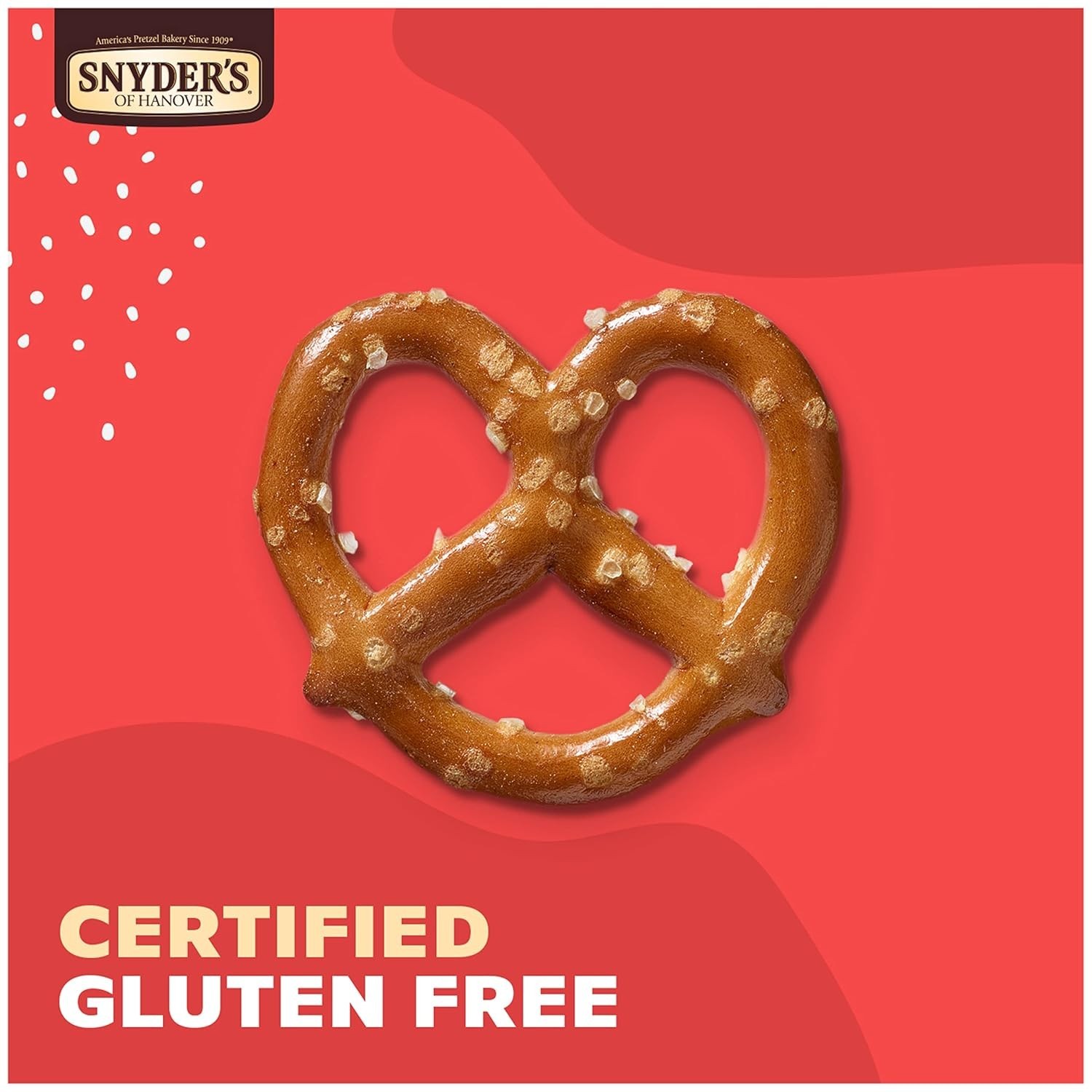 Snyder’s Gluten-Free Mini Pretzels, 8 Oz – Delicious Low-Fat Snack for All