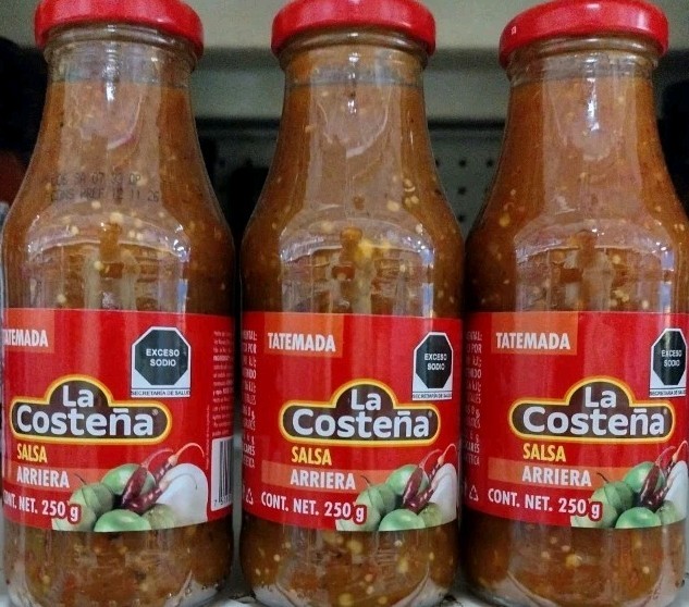 3X LA COSTENA SALSA ARRIERA TOMATOED ( TATEMADA ) 3 BOTTLES 250g EACH FREE SHIP