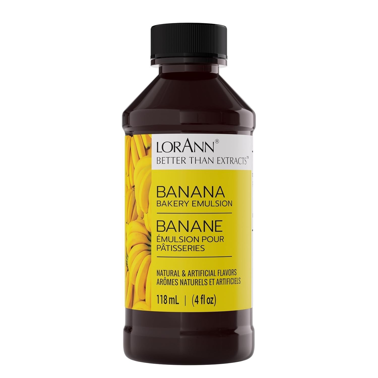 Lorann Oils Banana Bakery Emulsion: Ideal for Boosting 4 Fl Oz (Pack of 1)