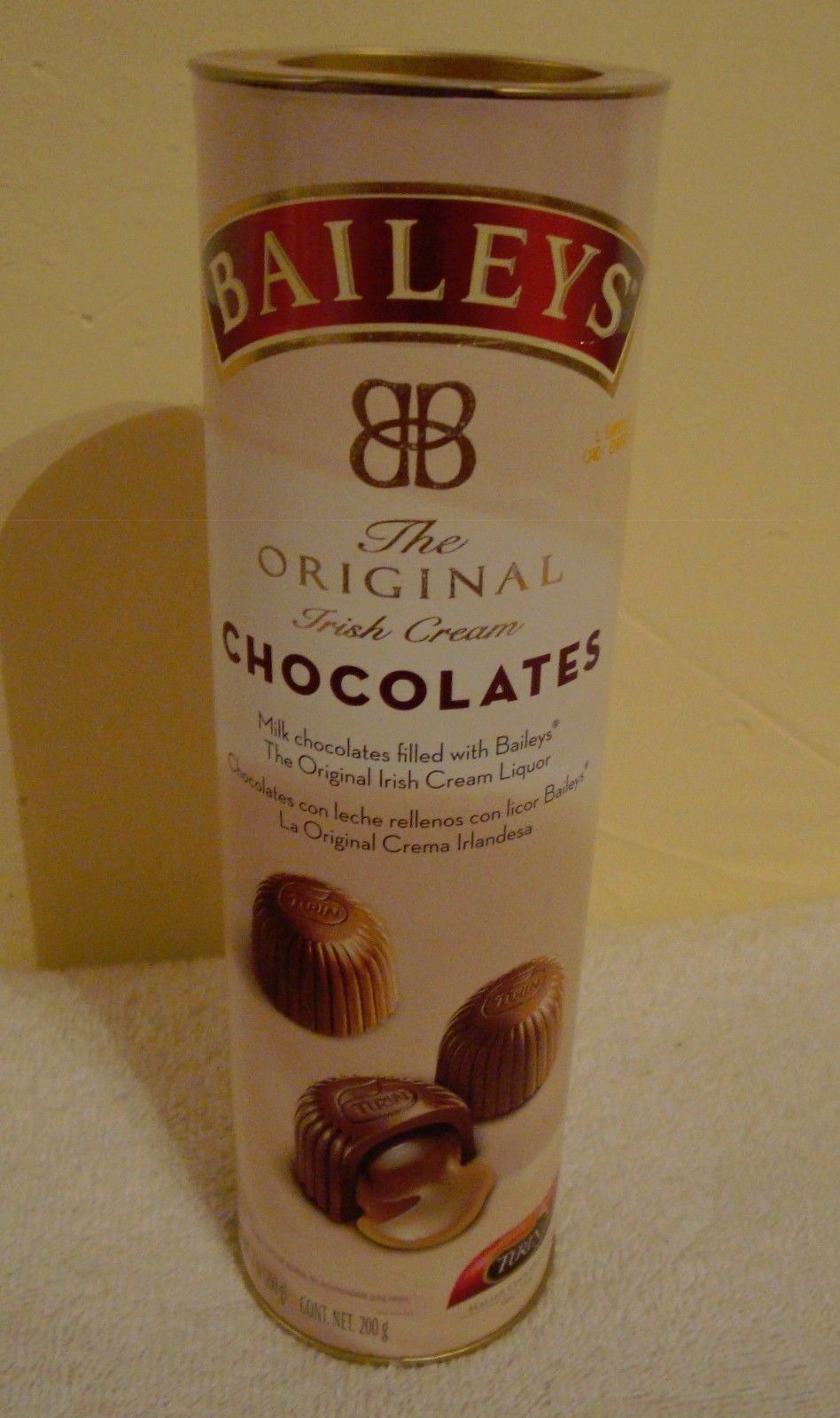 Turin Milk Chocolates filled with Baileys Irish Cream, Net 7 Oz.