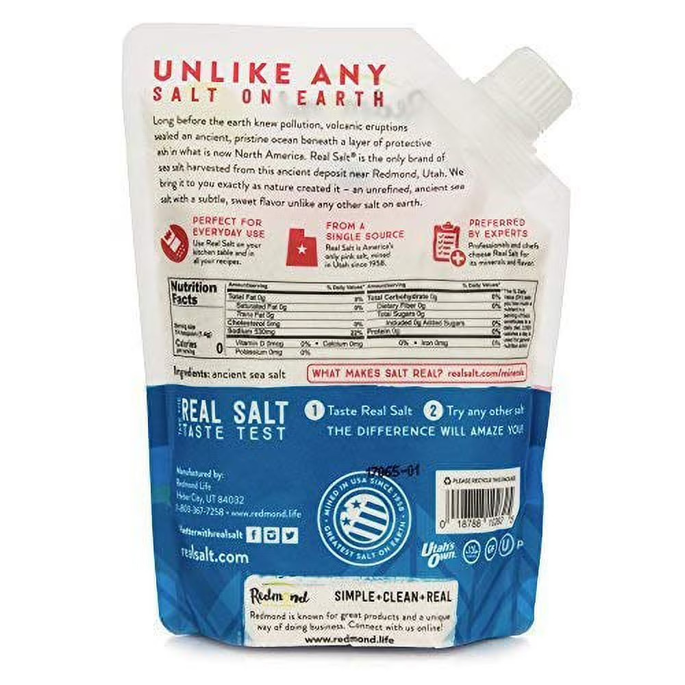 Redmond Real Salt Ancient Fine Sea Salt 16 oz