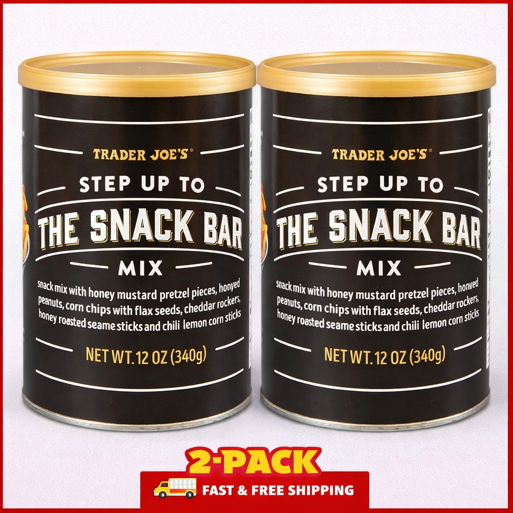 2-Pack Trader Joe’s Step Up to the Snack Bar Mix