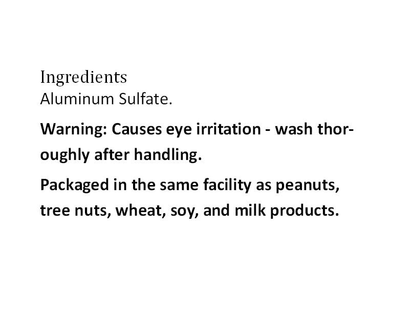 Food Grade Alum Granulated Powder 3.5 lbs – Baking, Pickling, Preserving