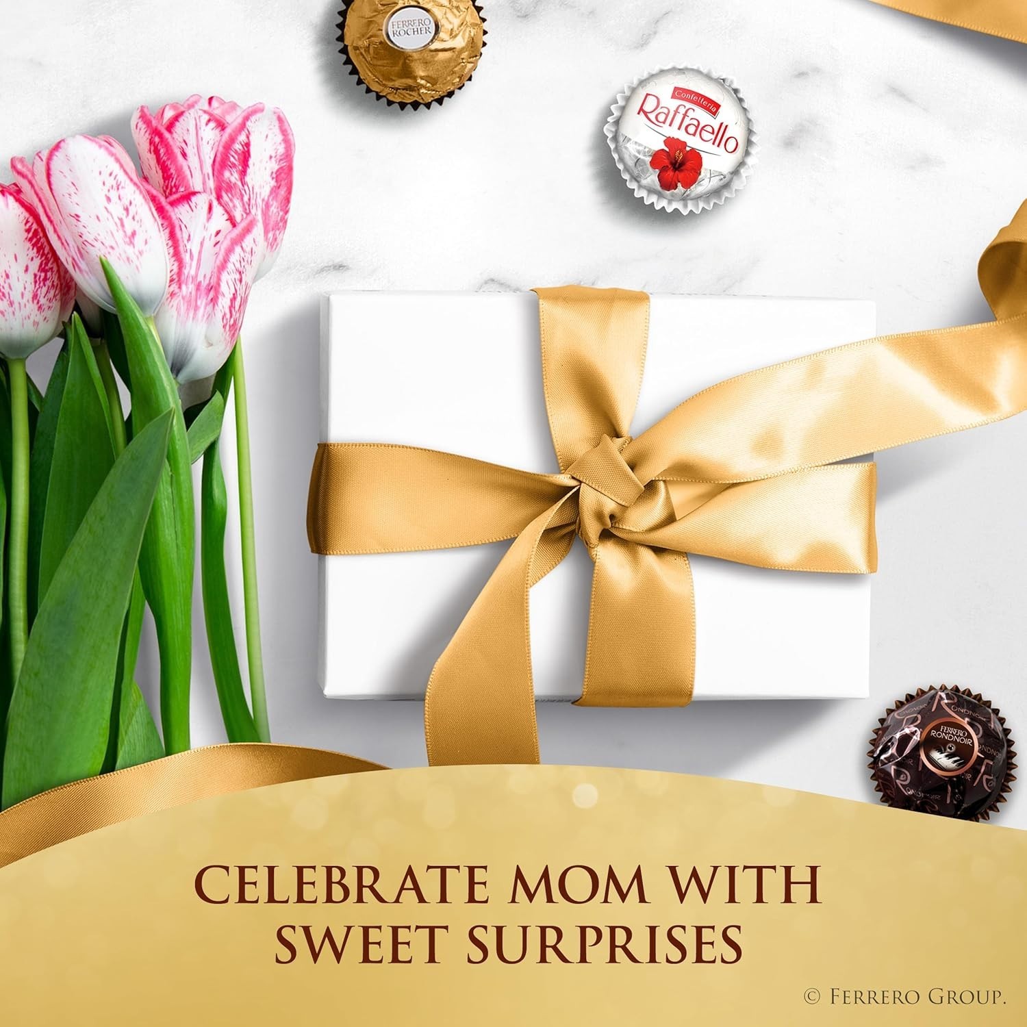 Italian Chocolate Gift Box Assorted Hazelnut Coconut and Dark