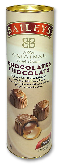 Turin Milk Chocolates filled with Baileys Irish Cream, Net 7 Oz.