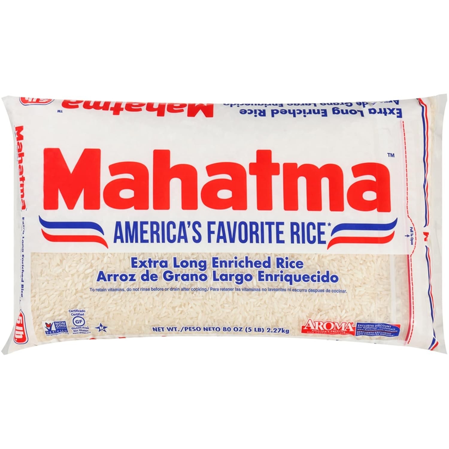 5-Pound Long-Grain White Rice – Gluten-Free, & Family-Friendly