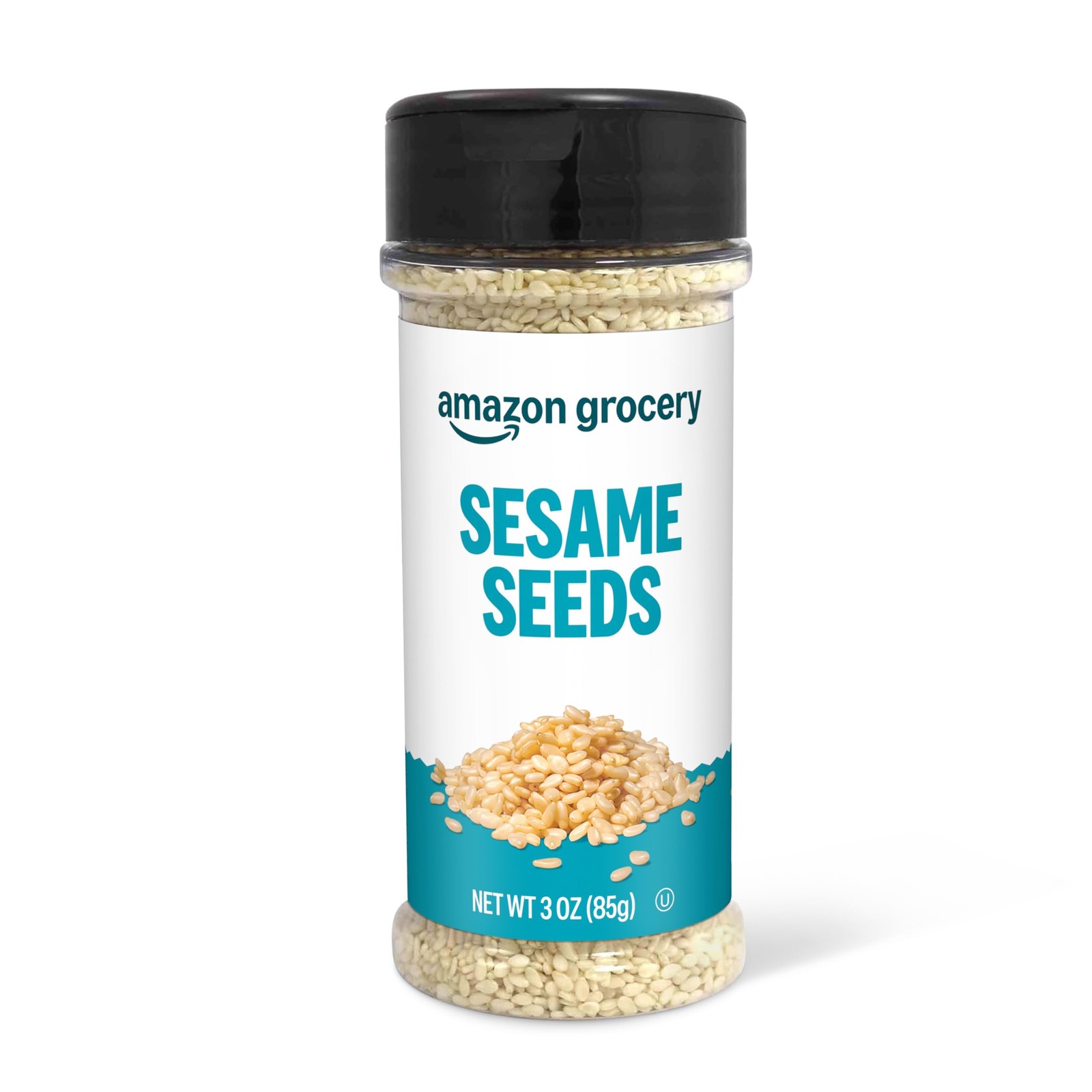 Amazon Grocery, Sesame Seeds, 3 Oz 3 ounce (Pack of 1)