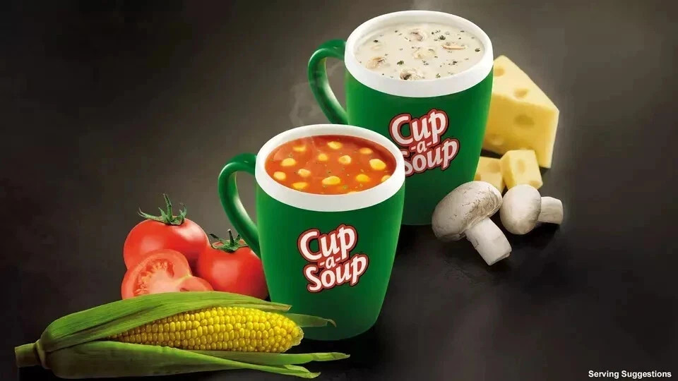 20 Pack KNORR Cup a Soup Instant Soup with Croutons & Vegetables Various Flavors