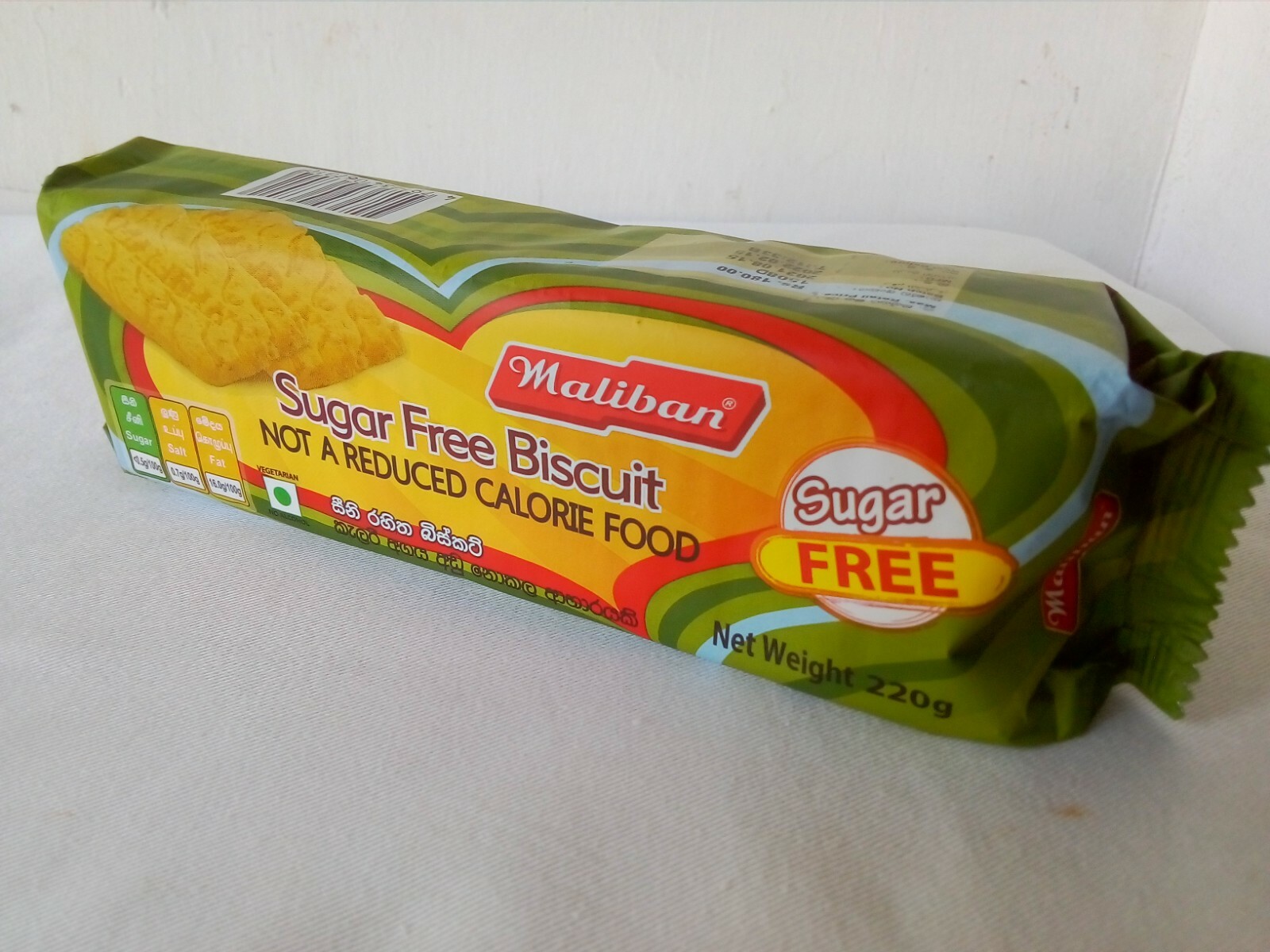 Maliban Sugar Free Biscuit Not A Reduced Calorie Food-Sri Lankan Healthy Biscuit