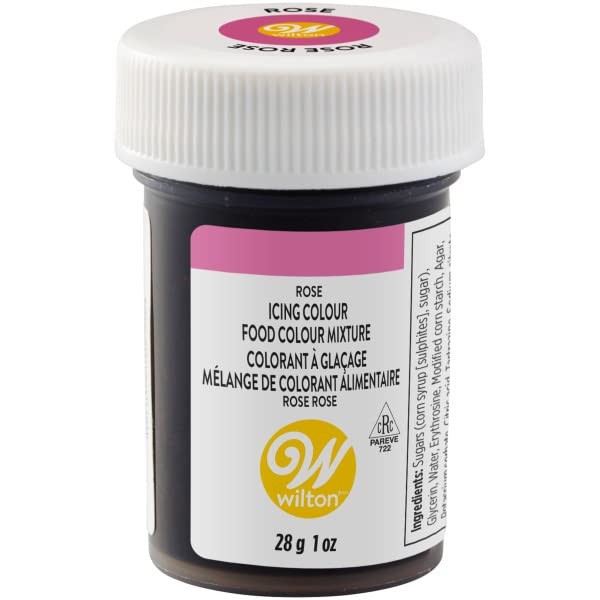 Wilton Pastel Icing Color, Rose, 1 Ounce 1 (Pack of 1), Rose