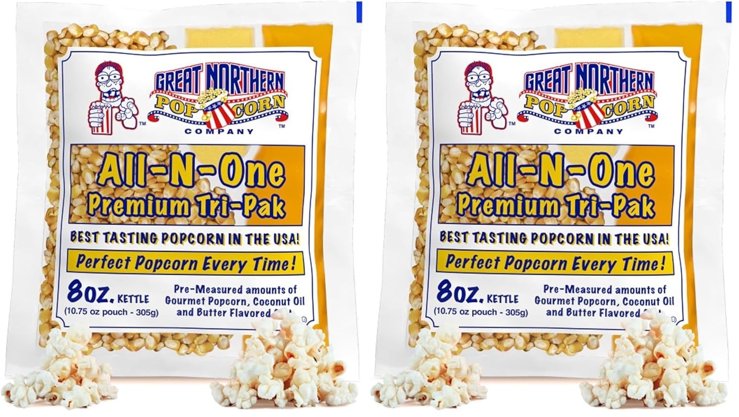 All-in-One Popcorn Treats – 8-Ounce Pack of 24 for Effortless Gourmet Snacking