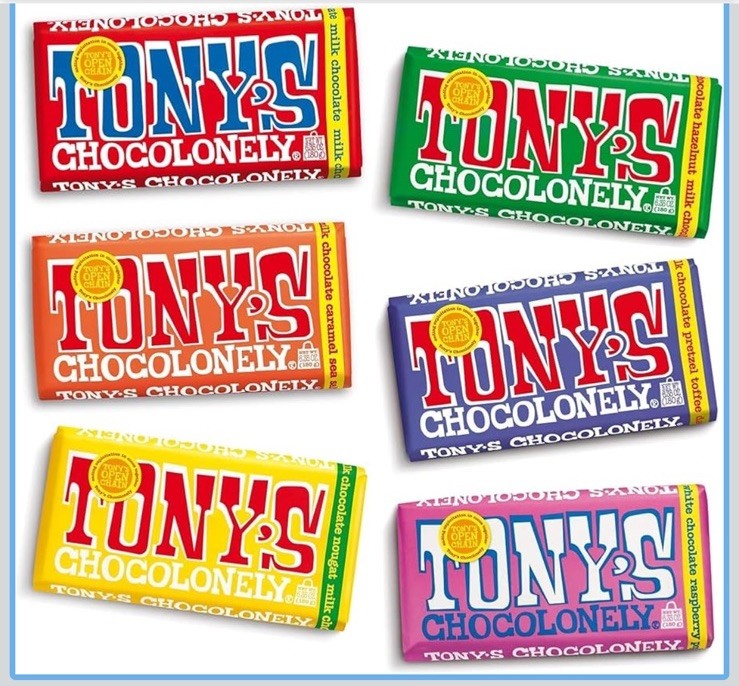 Tony’s Chocolonely Super Duper Milk Chocolate Candy Bar Bundle NIB