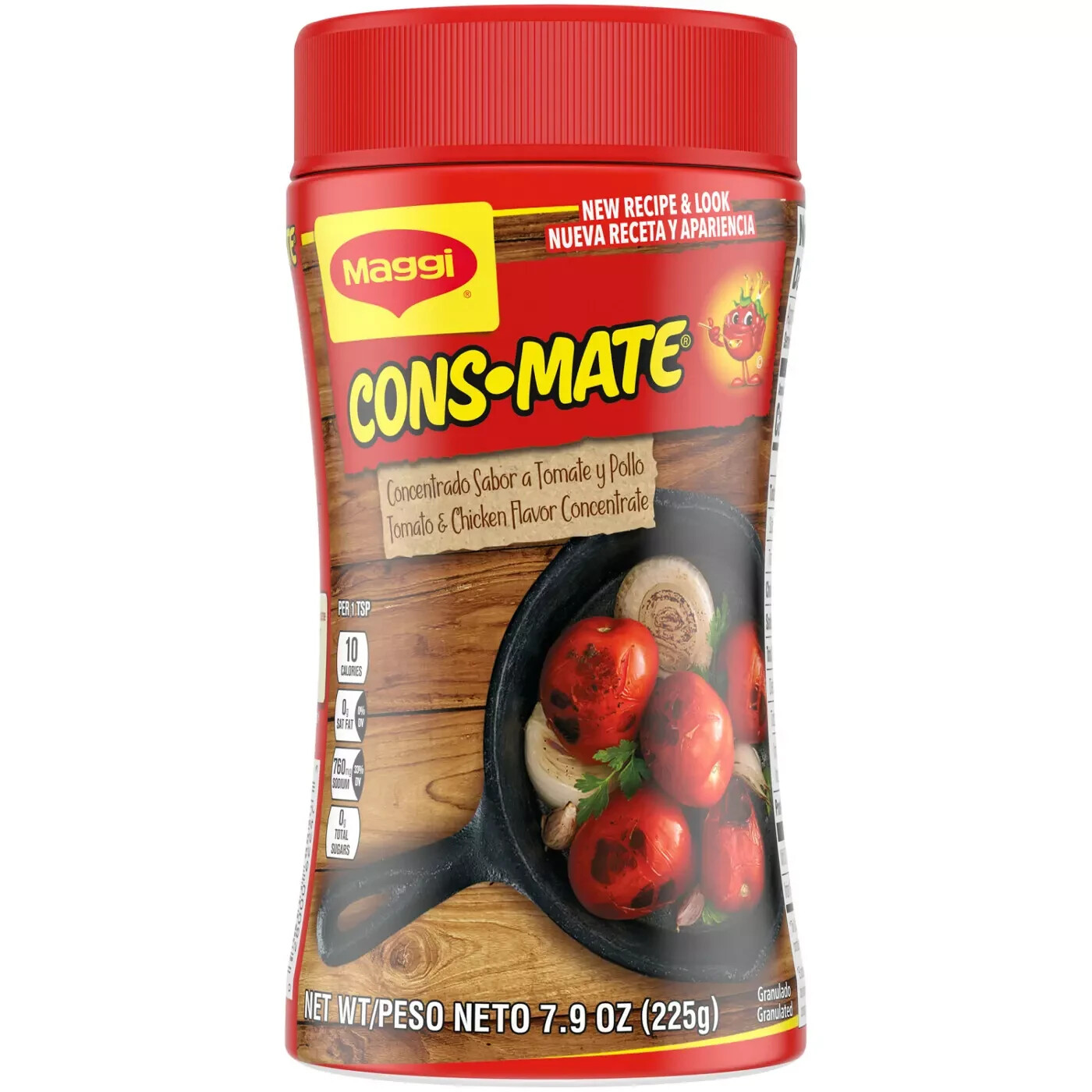 6 Pack Consomate Granulated Tomato and Chicken Flavor Concentrate Size 7.9 oz