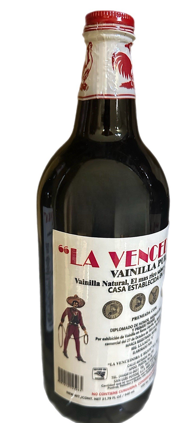 2 X La Vencedora Mexican Vanilla Extract Bottle 31oz -1L SHIPS WORLDWIDE!