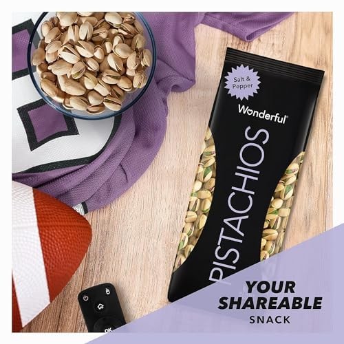 In Shell, Salt & Pepper Flavored Nuts, 48 Ounce Bag, Protein Snacks, Gluten F…