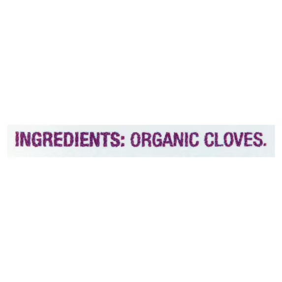 Great Value Organic Whole Cloves 1.3 oz Jar Natural Spice Baking Cooking