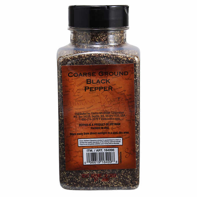 Kirkland Signature Whole Black Pepper Peppercorn 14.1 oz