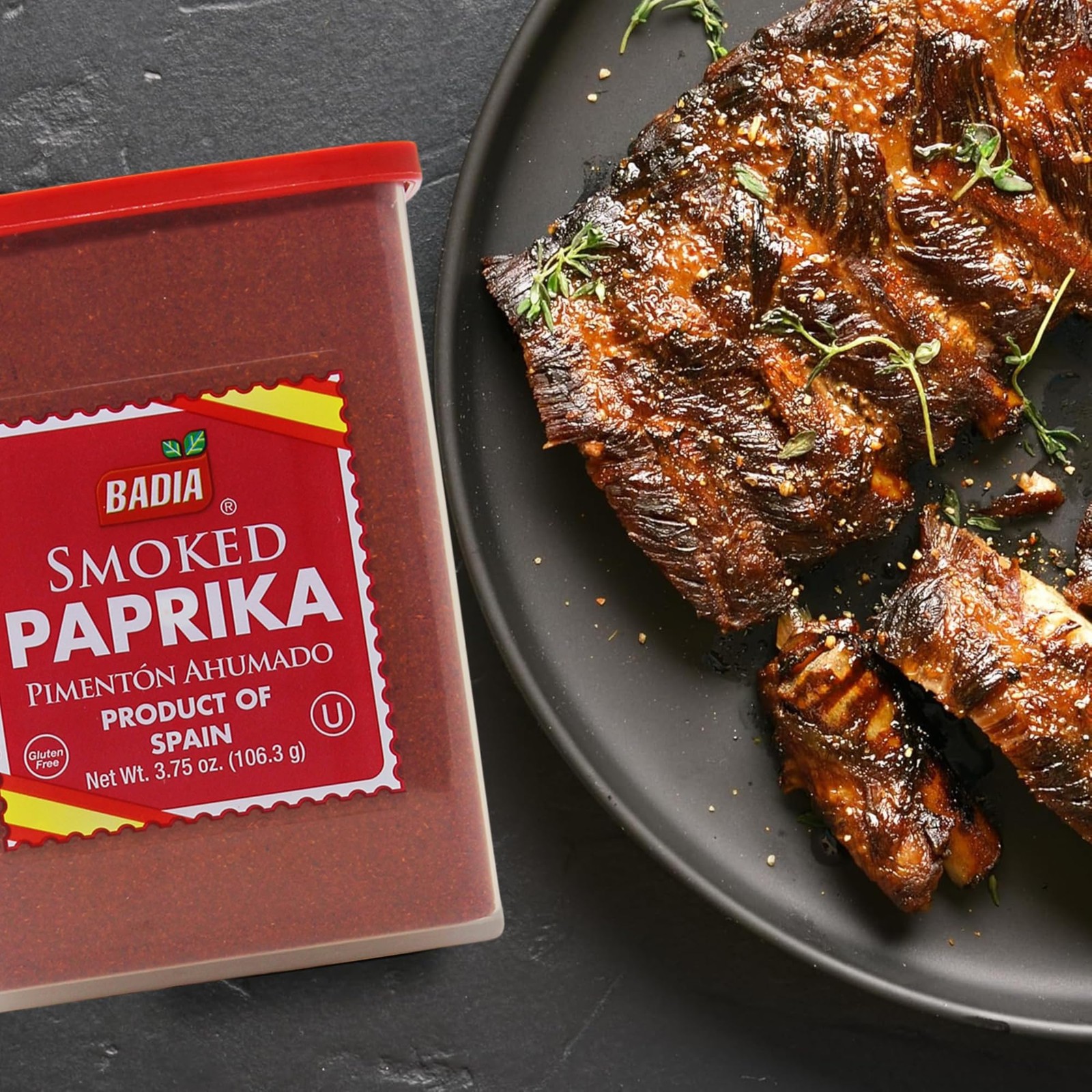 Badia Smoked Paprika, 3.75 oz – Rich, Smoky Flavor for Cooking, Grilling & Se…