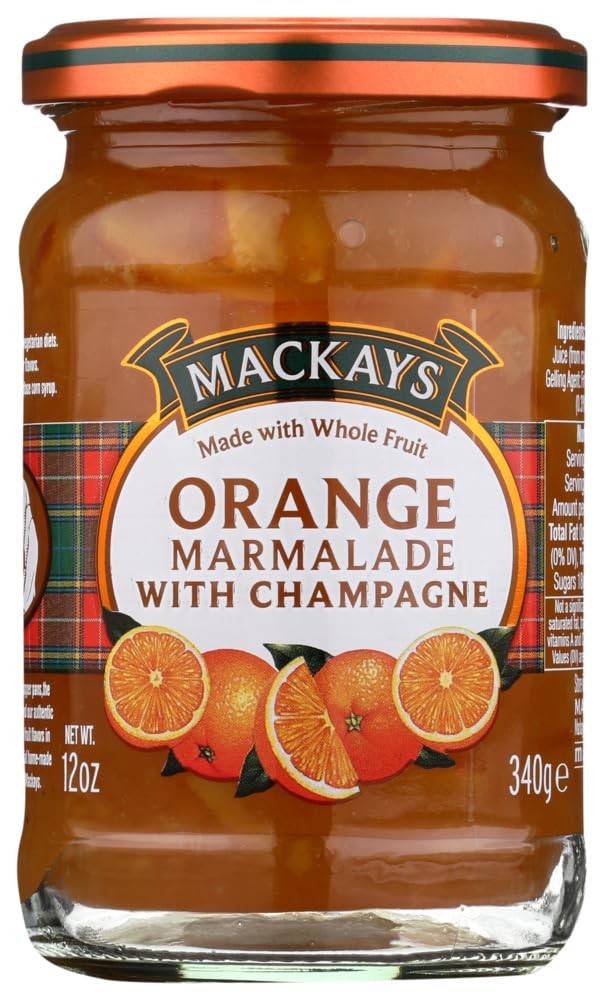 Mackays Orange Marmalade wth Champagne, 12 Ounce